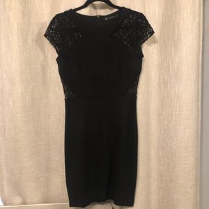 Zara Trafaluc Black Lace Dress